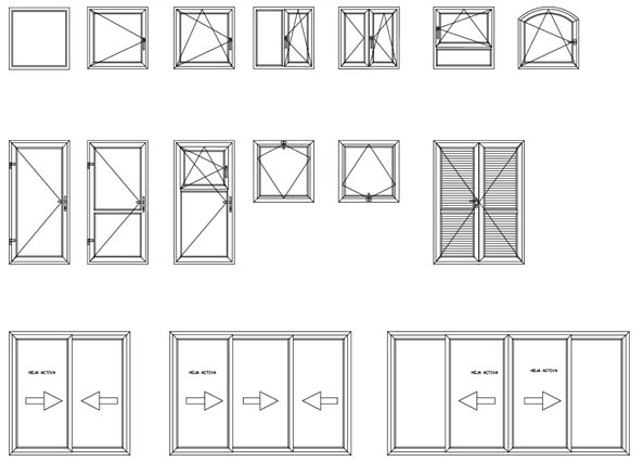 variantes de aberturas